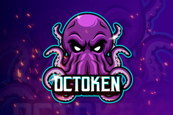 OCTOKEN -Mascot & Esports Logo