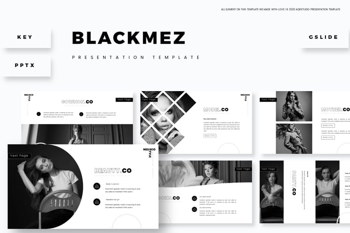 Blackmez - Presentation Template