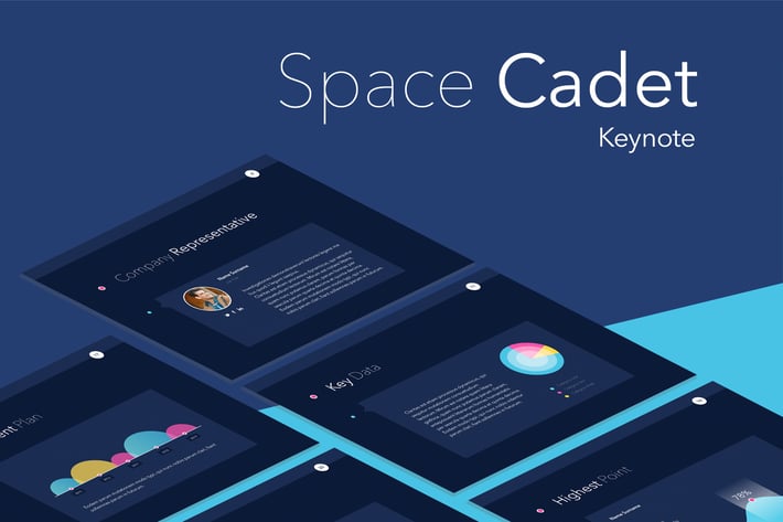 Space Cadet Keynote Template