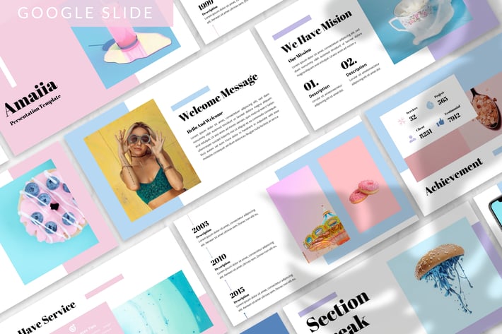 Amaiia - Creative Google Slide Template