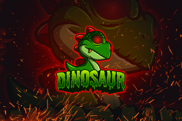 Baby Dinosour - Esport & Mascot Logo Template