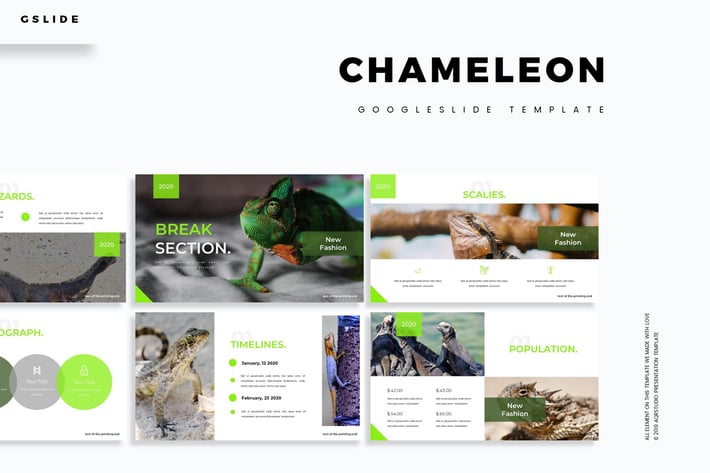 Chameleon - Google Slides Template