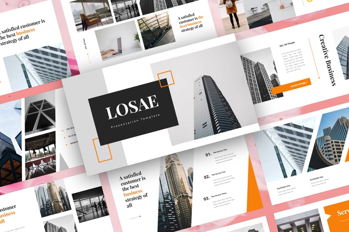 Losae - Business PowerPoint Template