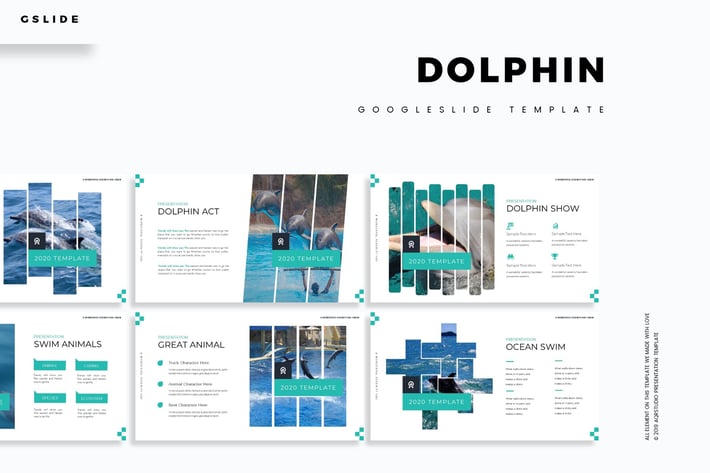 Dolphine - Google Slide Template