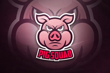 Pig Squad - Mascot & Esport Logo