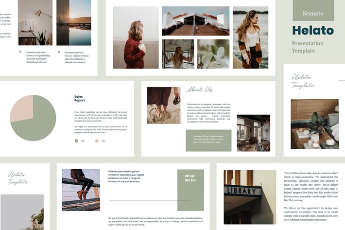 Helato - Keynote Presentation Template