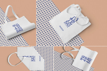 Cotton Tote Bag Mockups