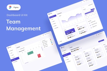 Team Management Dashboard UI Kit