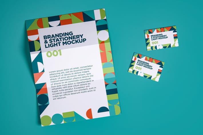 Branding & Stationery Light Mockup 001