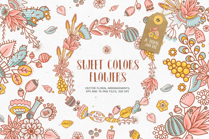 Sweet Colors Flowers