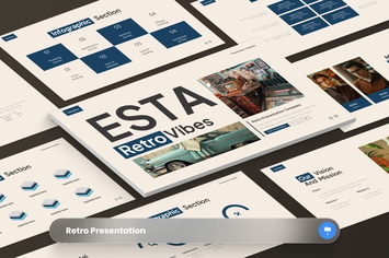 EstaRetro - Retro Keynote Template