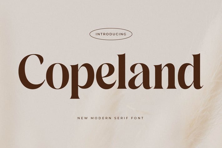 Copeland Modern Serif Font