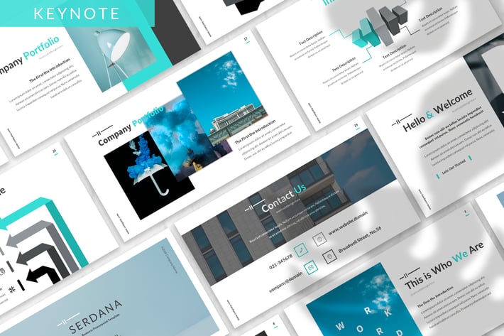 Serdana - Business Keynote Template