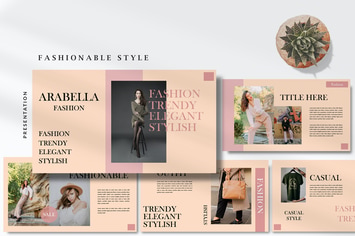 Arabella Magazine Style - Fashion Powerpoint