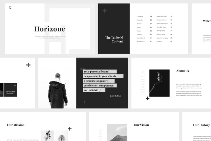 Horizone Branding Guidelines Powerpoint