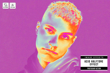 Acid Halftone Effect