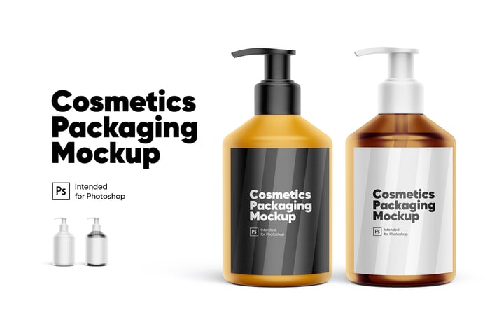 Cosmetics Packaging Mockup