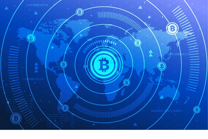 Bitcoin Technology Vector Illustration 3