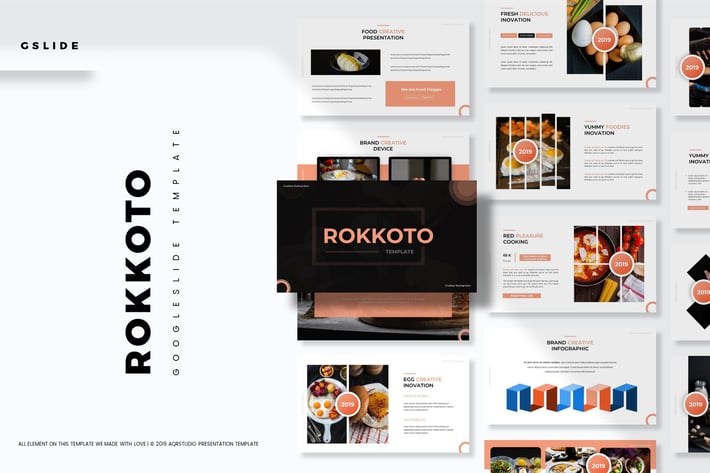 Rokkoto - Google Slide Template