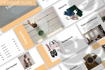 Tamara - Brandbook Google Slide Template