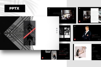 Passion Black Powerpoint