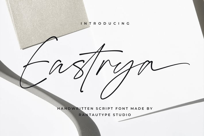 Eastrya Handwritten Script Font