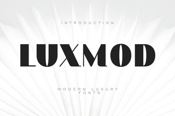 Luxury Modern Font - Luxmod