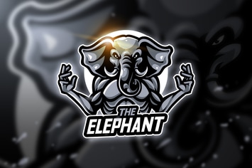 Elephant sch - Mascot & Esport Logo