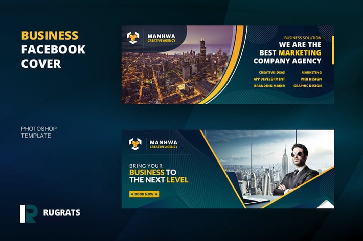Business R6 Facebook Cover Template