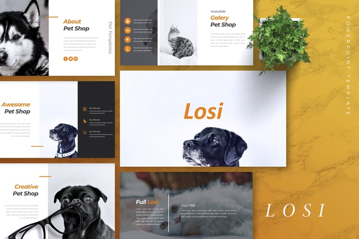 LOSI - Pet Service Powerpoint Template
