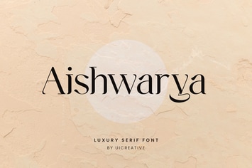 Aishwarya Luxury Serif Font