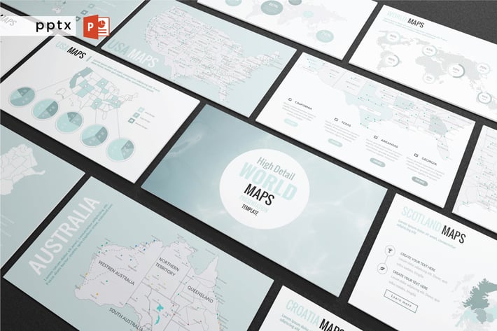 DETAIL MAPS - Multipurpose Powerpoint  V222