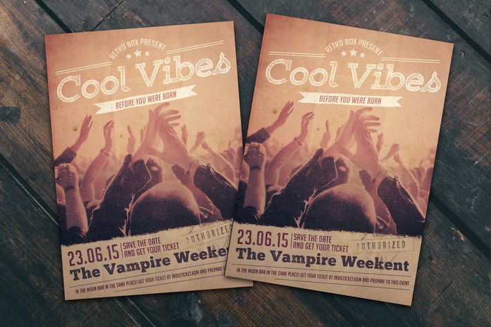 Cool Vibes Flyer Poster