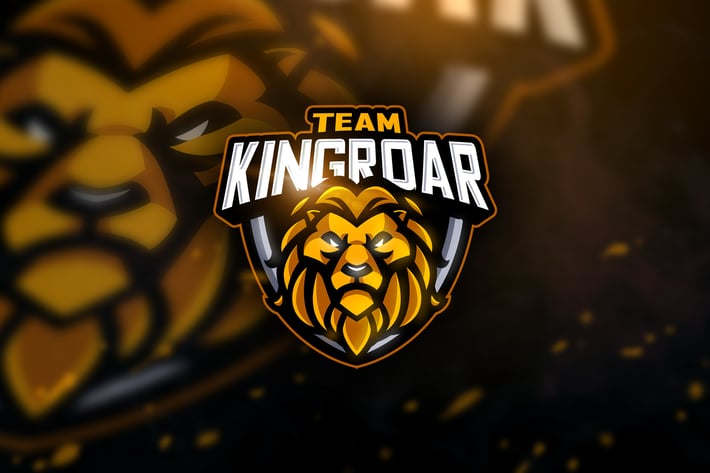 Team Kingroar - Mascot & Esport Logo