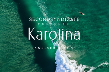 Karolina - Sans Serif Font