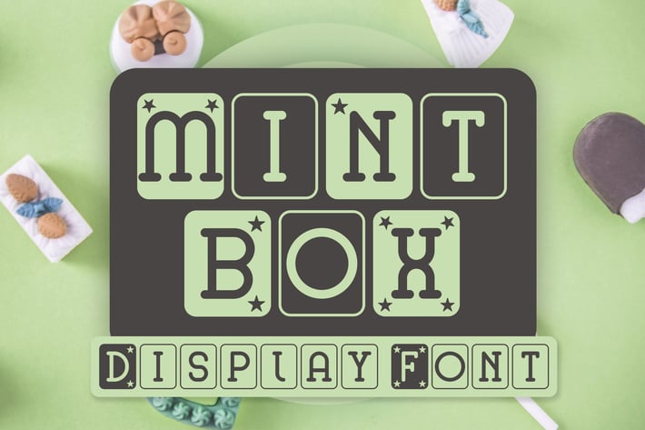 Mint Box - Display Font