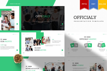 Officialy | Powerpoint, Keynote, Google Slides