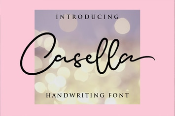 Casella - Beauty Handwriting Font