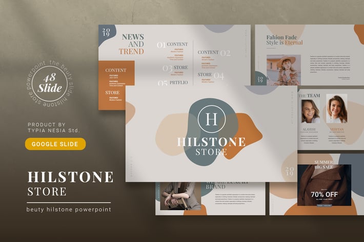 Fashion Google Slides Presentation Template