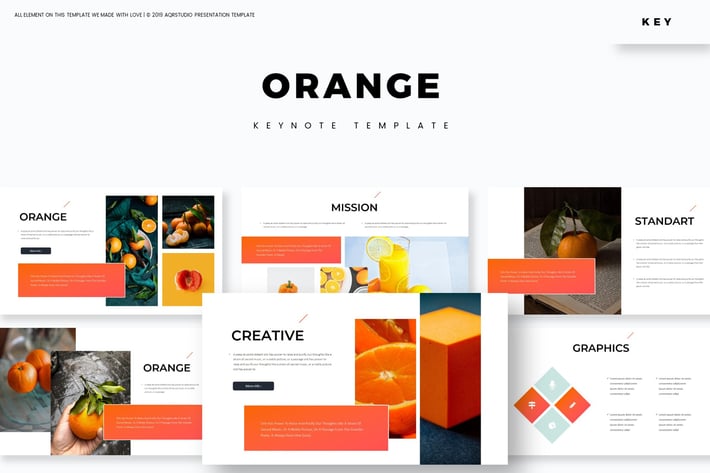 Orange - Keynote Template