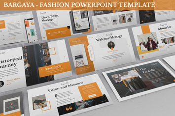 Bargaya - Fashion & Lookbook Powerpoint Template