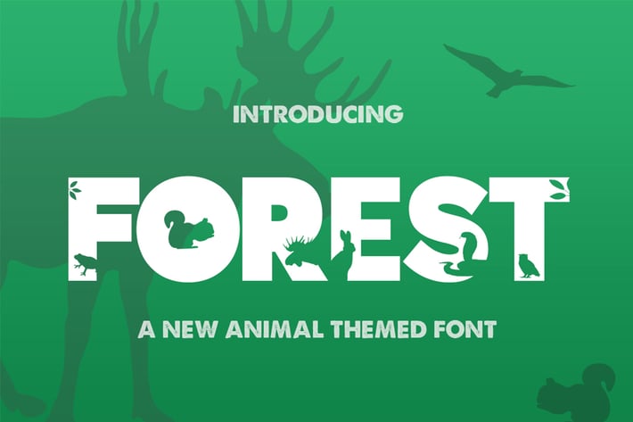 The Forest Font