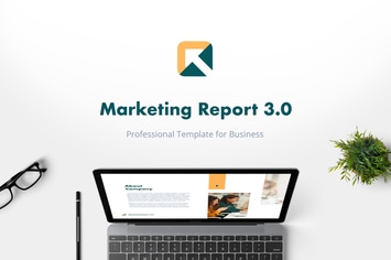 Marketing Report 3.0 Keynote Template