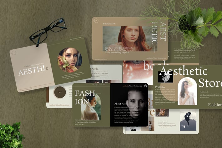 Aesthi - Aesthetic Powerpoint Template