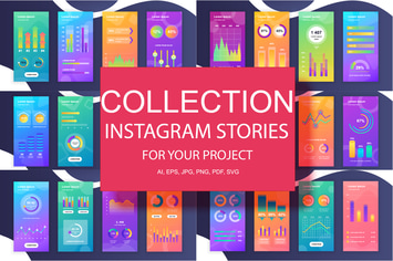 Social Media Instagram Stories Infographics Design
