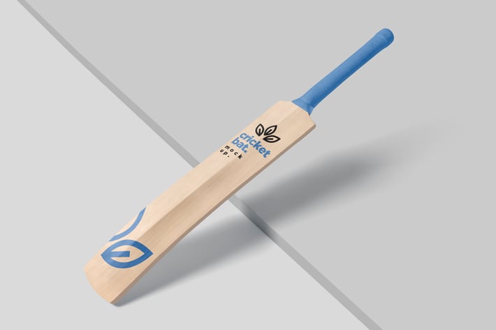 Cricket Bat Mockups