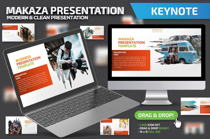 Makaza Keynote Presentation Template