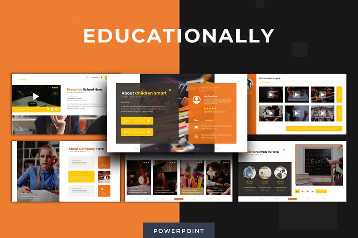 Educationally - Powerpoint Template