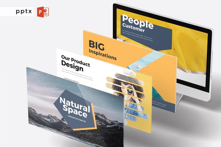 NATURAL SPACE - Powerpoint  V251