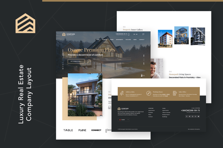 Hompark | Real Estate & Luxury Homes Theme